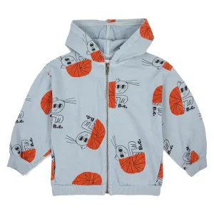 Hermit Crab All Over Zipped Sweatshirt